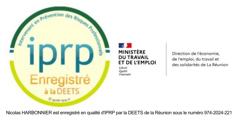 Nicolas Harbonnier IPRP enregistré par la DEETS de la Réunion